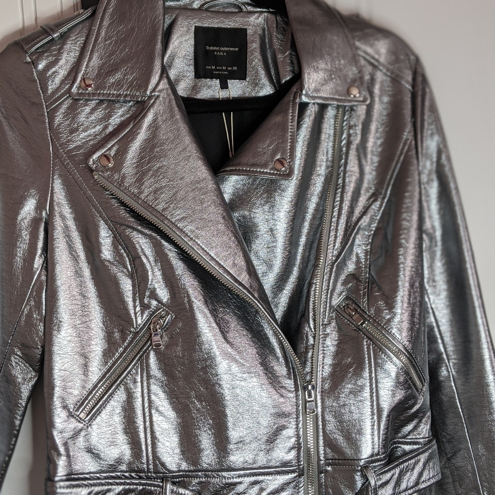 Zara Metallic jacket